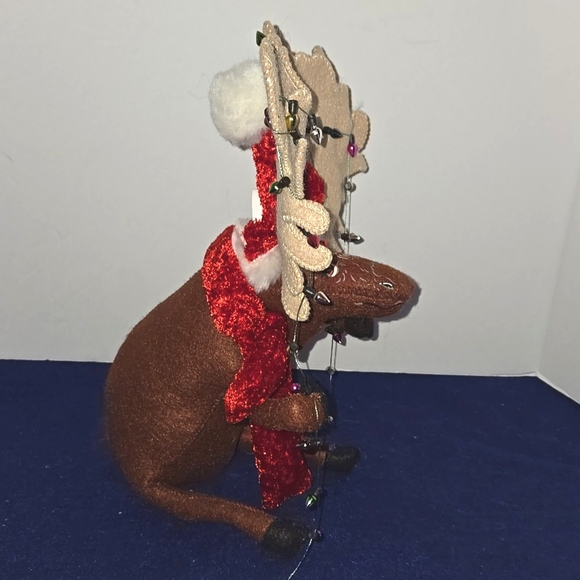 Annalee 2012' Holiday Moose 10" Tall (Like New) - Picture 5 of 8